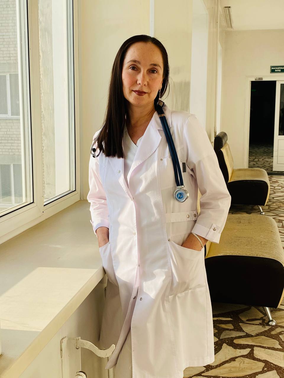 заведующая отделением пульмонологии ККБ Елена Загузина