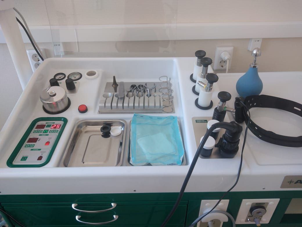 Рабочее место отоларинголога оборудовали в поликлиническом подразделении № 5 в Чите